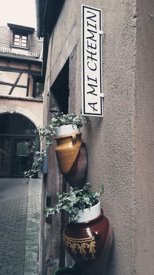 A Mi Chemin Hotell Obernai Eksteriør bilde